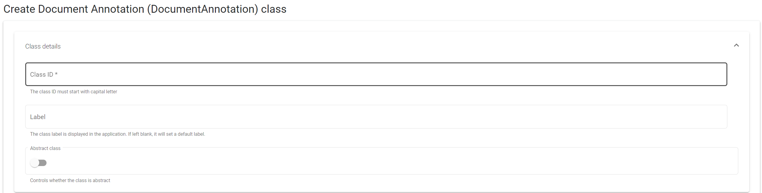Projects View — Metadata Studio 3.3.0 documentation